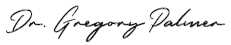 Signature of Gregory Palmer D M D